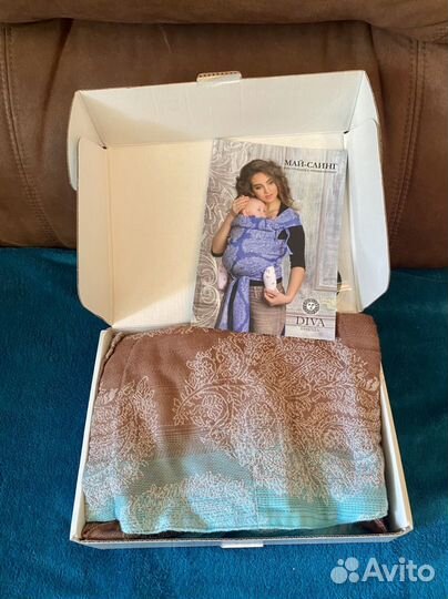 Май слинг шарфовый с рождения diva essenza