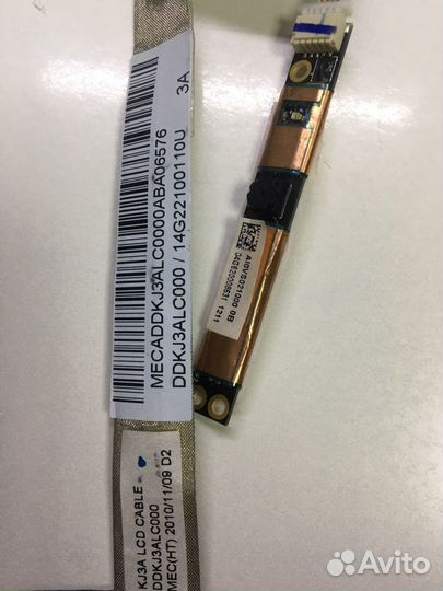 Шлейф матрицы ноутбука asus A52,K52,X52,P52