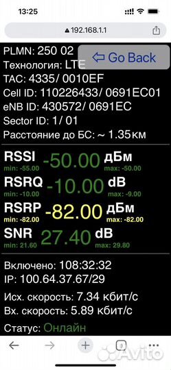 4g LTE антенна + роутер Kroks