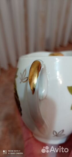 Молочник СССР Полтавский фарфоровый завод