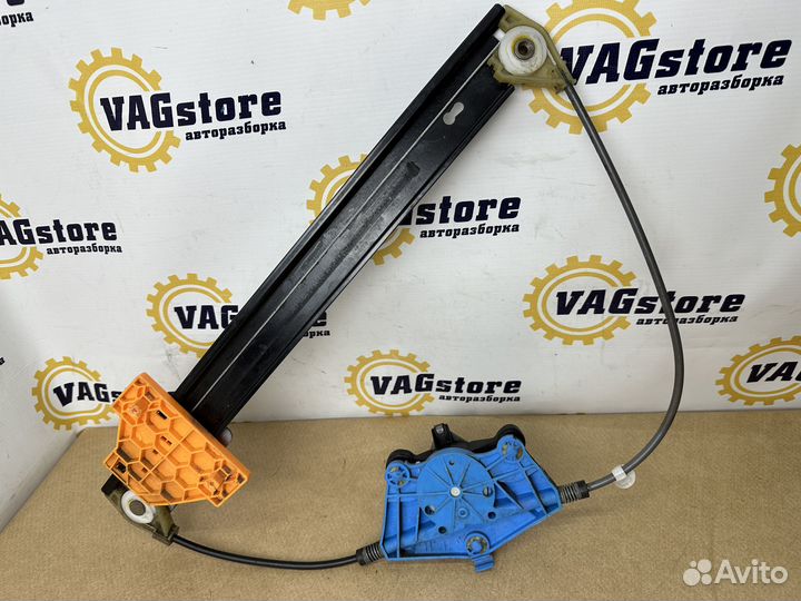 Стеклоподъемник механический задний Audi A4 B6