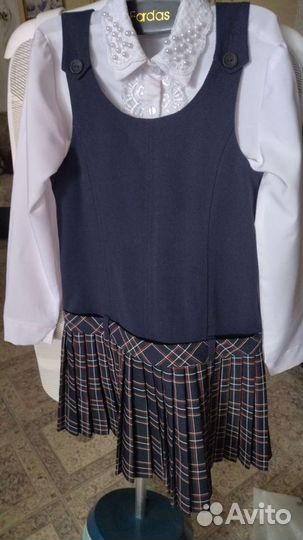 Школьная форма для девочки 122 128 пакетом