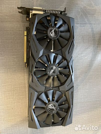 Видеокарта gtx 1060 6gb asus strix