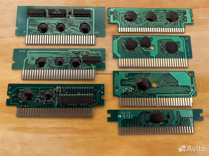 Картриджи на Денди