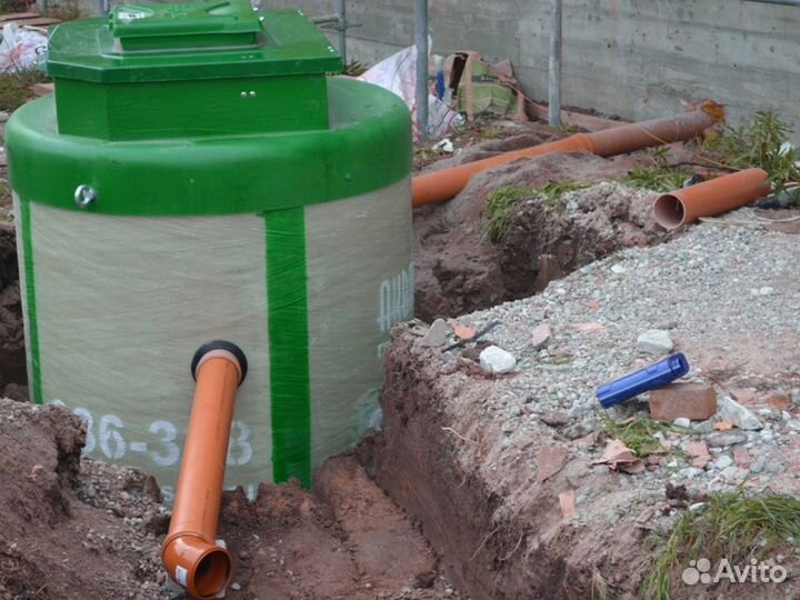 Септик эко Интал 4 биологический