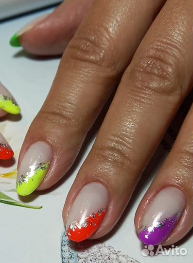 Маникюр, наращивание, укрепление