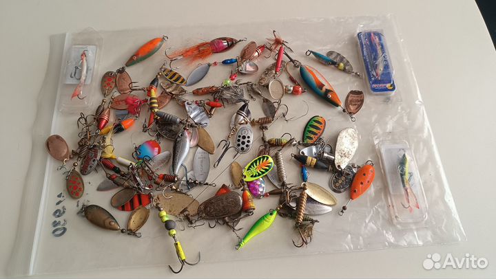 Вращающееся блесна, балансиры