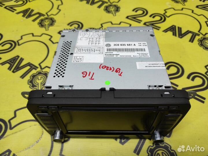 Магнитола Volkswagen Tiguan cawb 28.09.2009