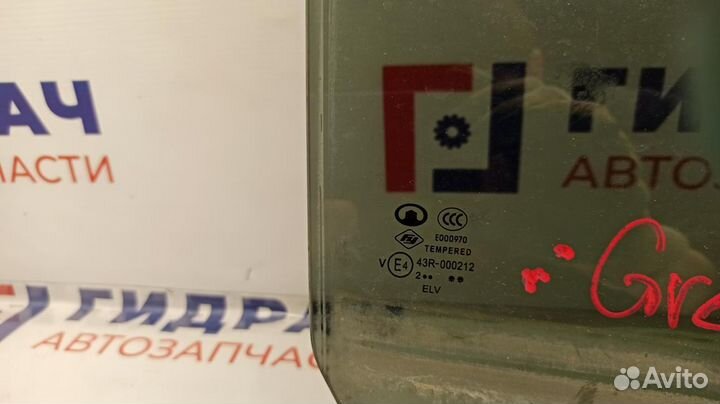 Стекло двери задней правой Great Wall Hover H5 620