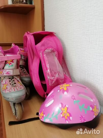 Ролики детские силиконовые. Цена за обе пары