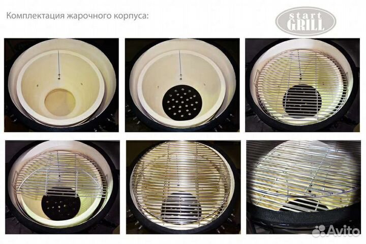 Гриль керамический