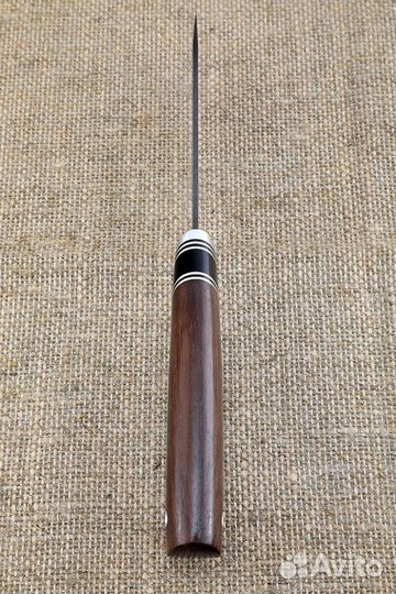 Нож Сокол дамаск рукоять черный граб палисандр