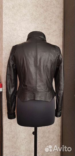 Куртка кожаная новая р.44