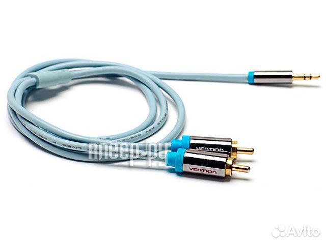Vention Jack 3.5mm M - 2RCA M P550AC200-S 2m Black