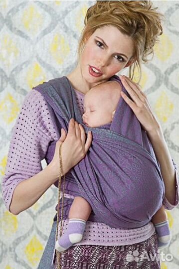 Слинг шарф diva сиреневый