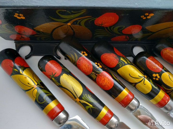 Кухонный набор. Хохлома. СССР