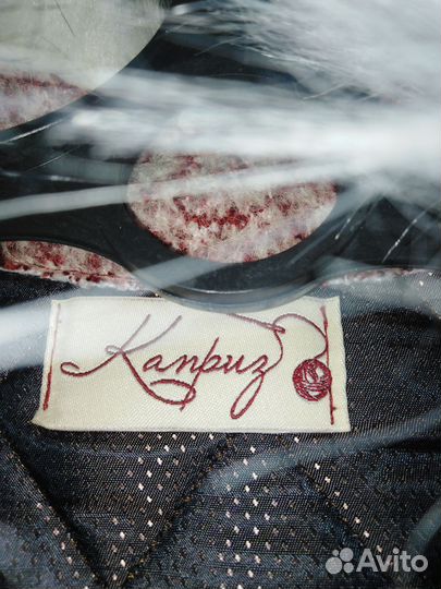 Пальто пончо шерсть