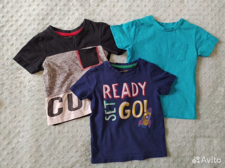 Пакет летних вещей для мальчика 74-80- 86 см