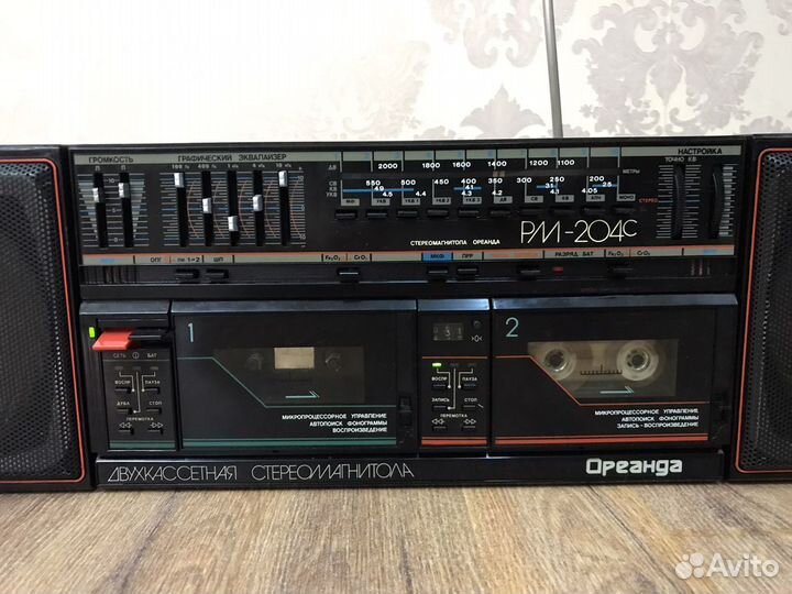 Магнитофон рм 204 с ореанда