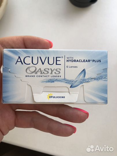 Линзы acuvue oasys