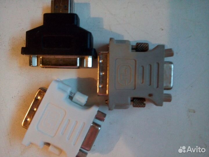 Переходники hdmi - DVI D DVI A - VGA