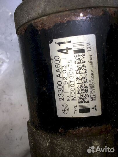 Стартер EL15 Subaru Impreza Impreza GH GH3 23300AA