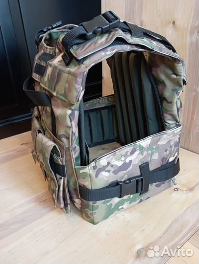 Бронежилет плитник мультикам с плитами