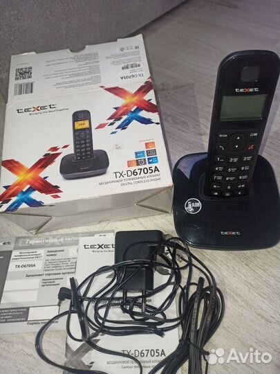 Радиотелефон texet (домашний)