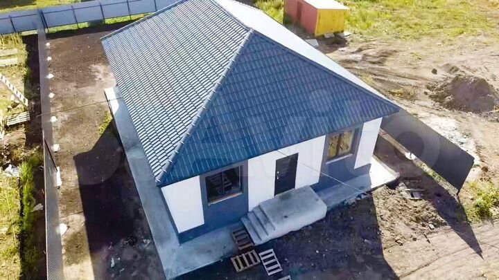 Дом 100 м² на участке 5 сот.