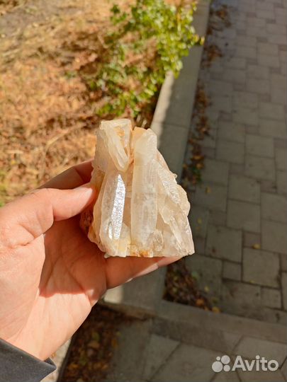 Друза кристаллы кварца натуральный камень