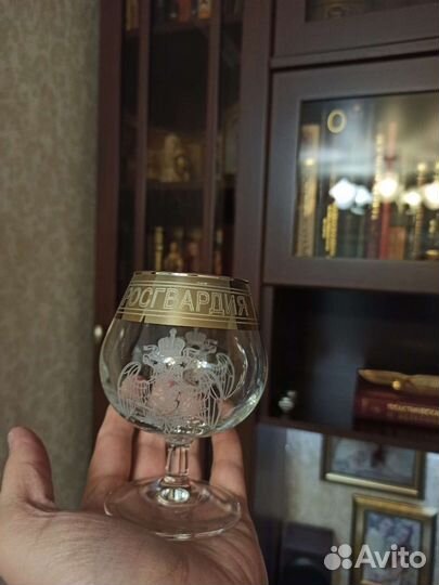 Бар 12 предметов. Бокалы для коньяка. Росгвардия