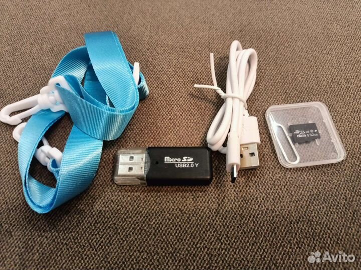 Детский фотоаппарат с селфи камерой и флешкой 32 Г