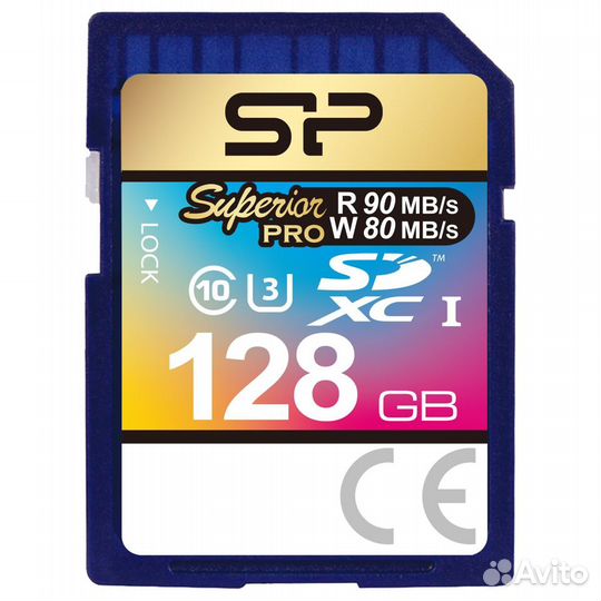 Карта памяти Silicon Power Superior Pro sdxc 128GB