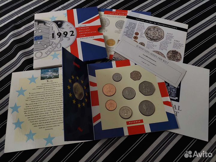 Набор Англия 1992 год, отличное состояние