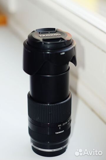 Объектив tamron 18 200 f 3,5 6,3 VC e mount