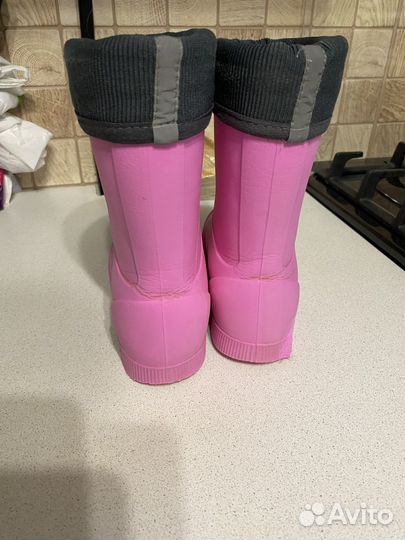 Резиновые сапоги для девочки nordman 30/31