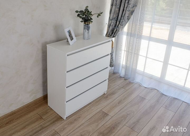 Комод белый Мадера