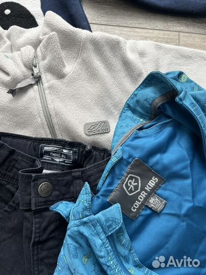 Большой пакет детской одежды и обуви 92-98