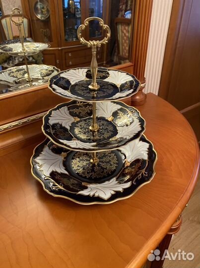 Ваза для фруктов Кленовый лист weimar