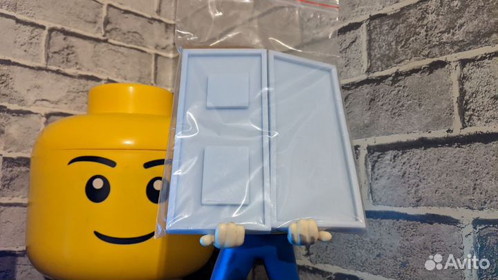 Набор силиконовых форм для панельного дома (1:43)