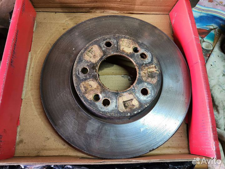 Тормоза передние киа церато-4, 2021г