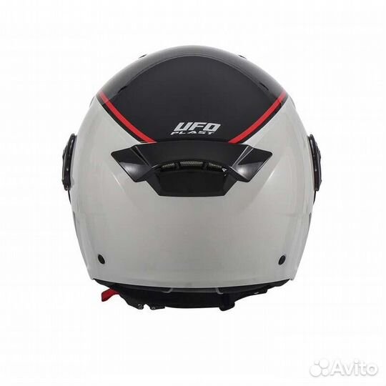 UFO Urban Spirit open face helmet Черно-белый