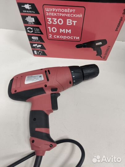 Шуруповерт RedVerg RD-SD330/2