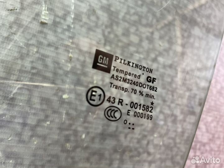 Стекло передней левой двери Opel Astra h Астра Н