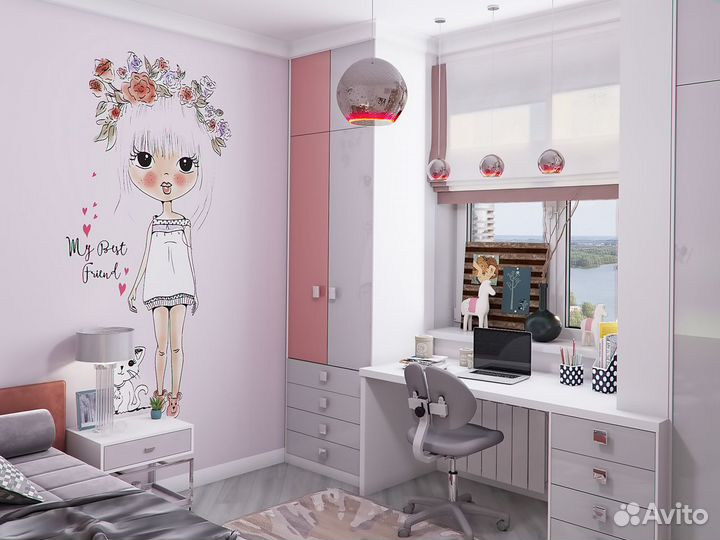 Индивидуальный дизайн интерьера от студии Gnezdo