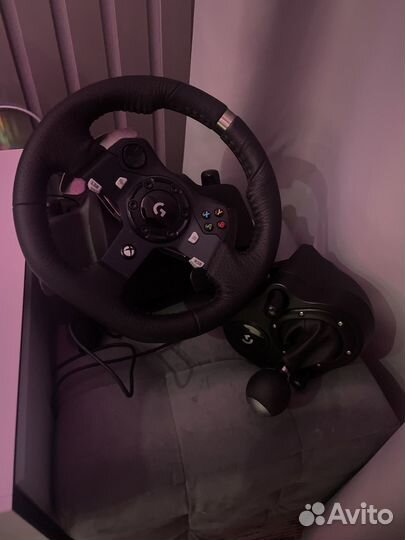 Игровой руль logitech g920 + logitech g shifter