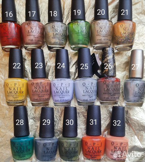 Лаки для ногтей opi