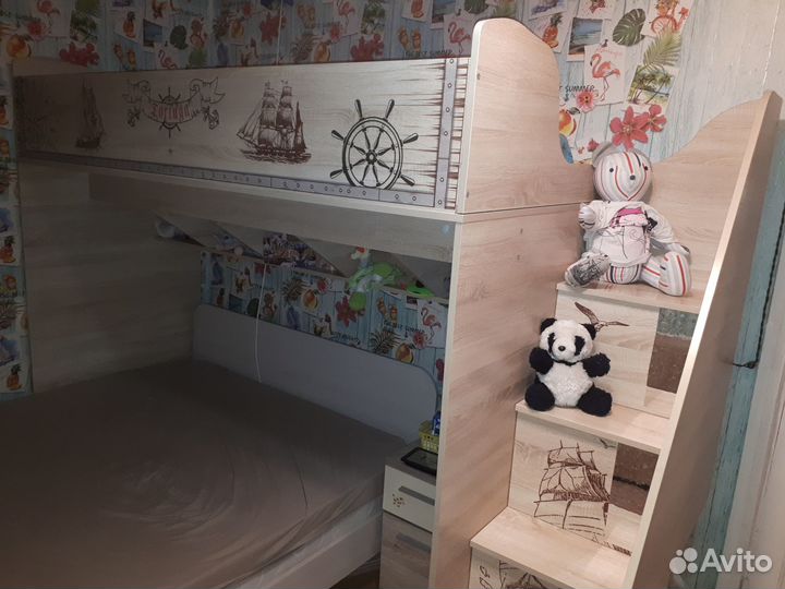 Детская кровать чердак