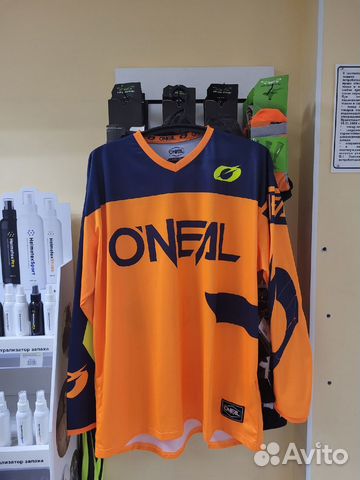 Джерси O'neal Element Racewear 21,Сине-Оранжевый