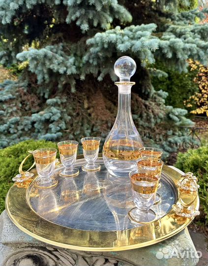 Набор для водки, шампанского, воды Италия